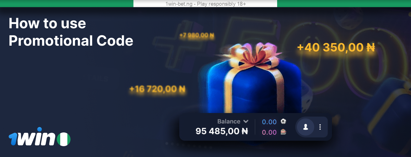 Instrukcja użycia kodu promocyjnego w 1win