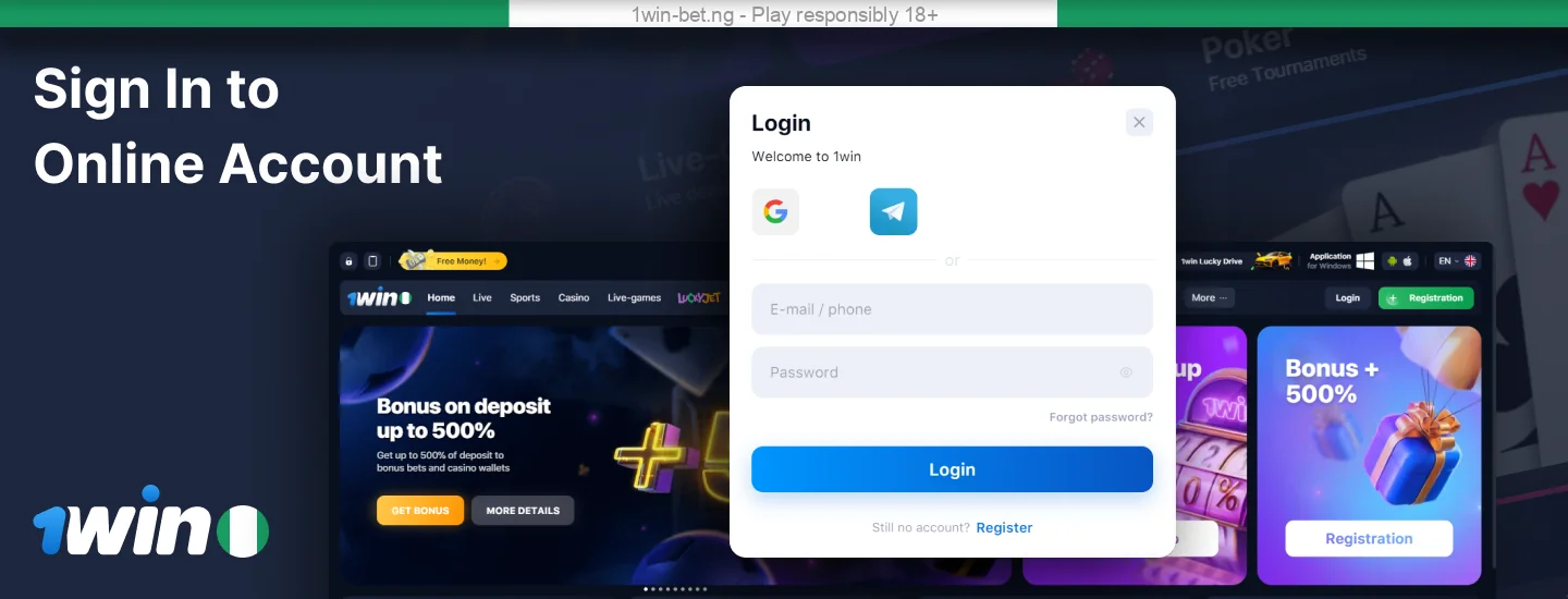 1win Nigeria Login